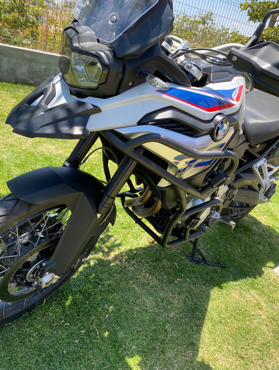 defensa alta y baja para f850 gs defensa alta y baja para f850 gs