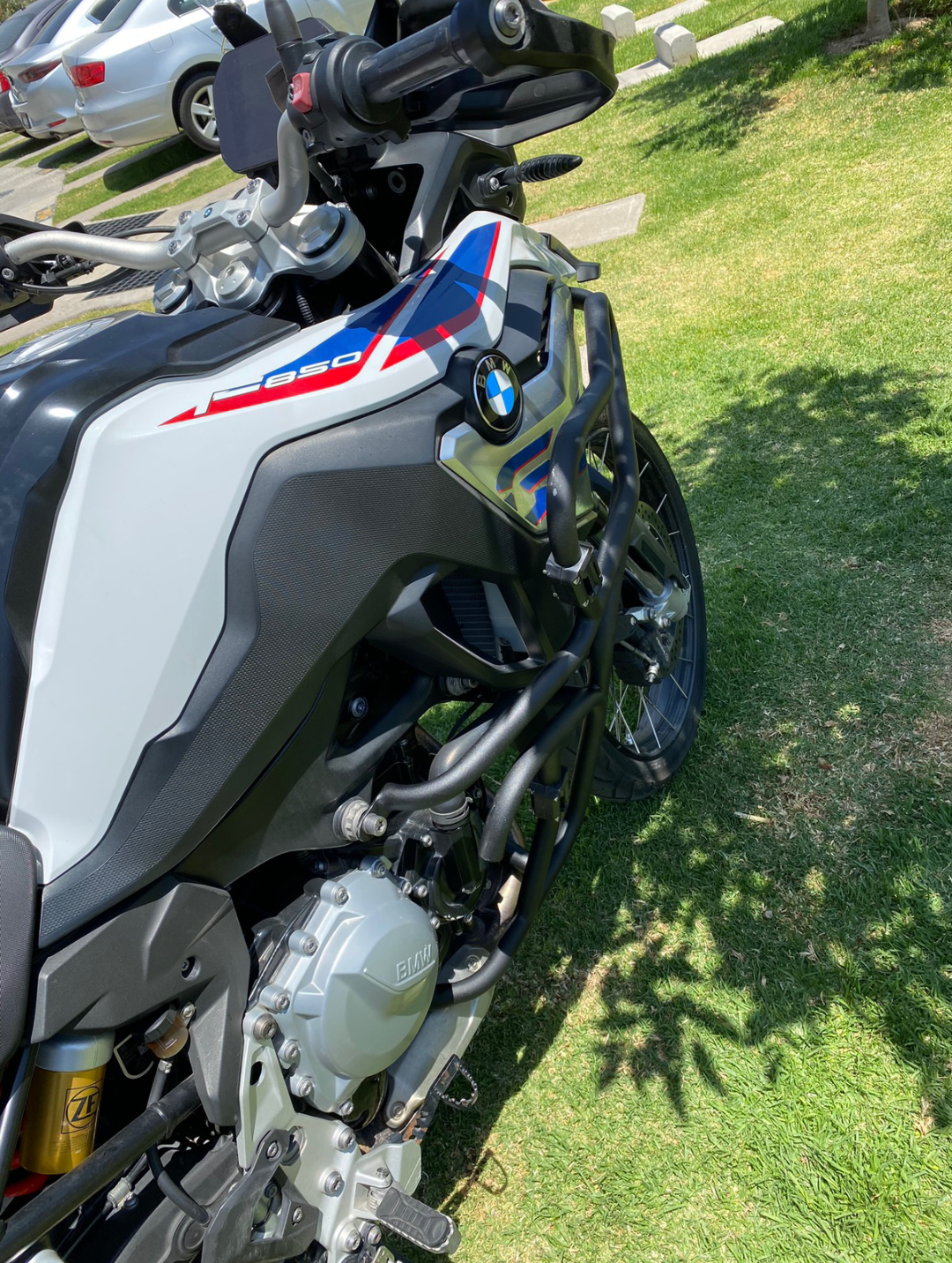 defensa alta y baja para f850 gs defensa alta y baja para f850 gs